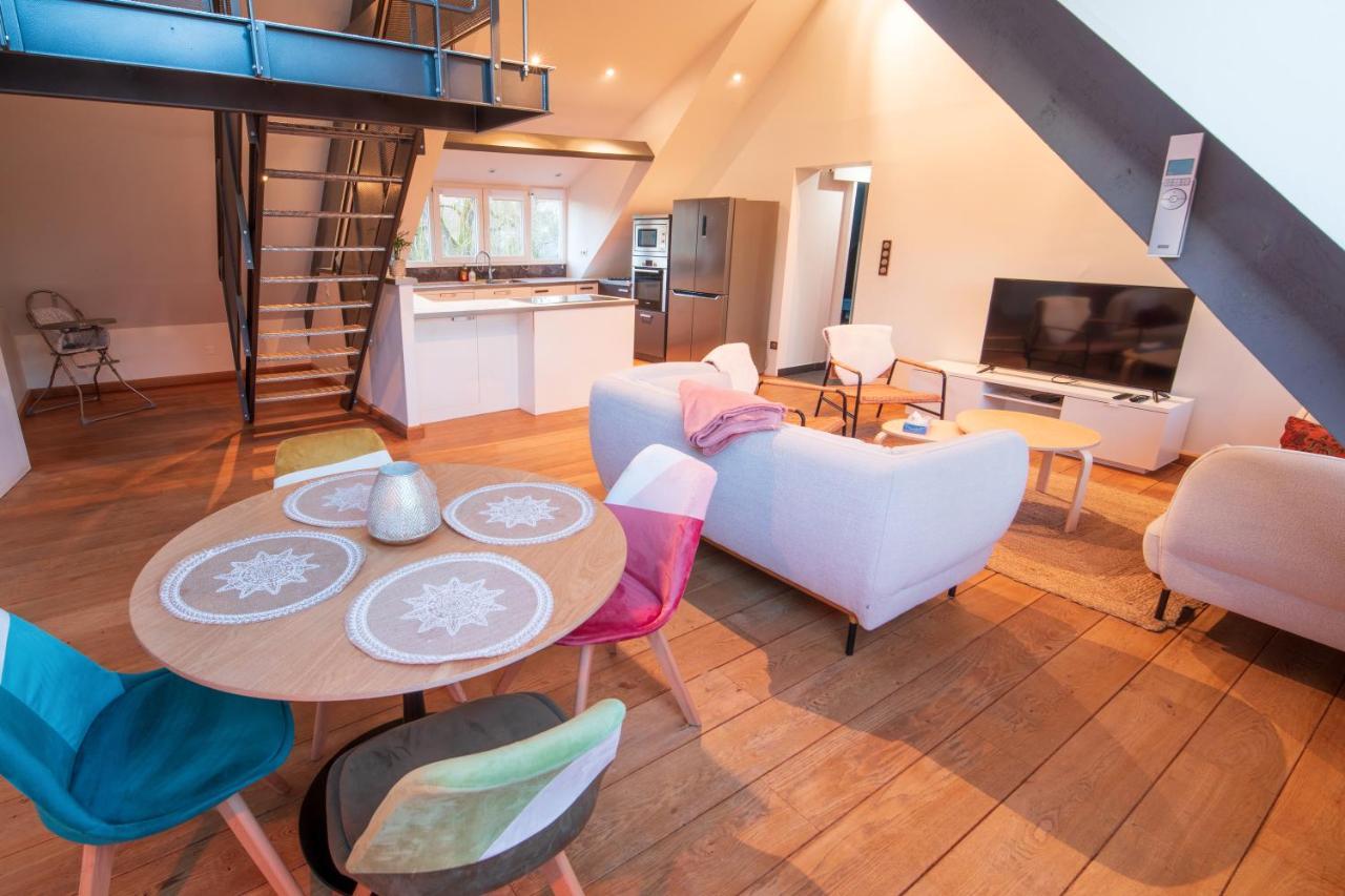 Loft Les Deux Cedres Avec Vue Panoramique Apartment ชาร์เลอวิลล์-เมซิแยร์ ภายนอก รูปภาพ